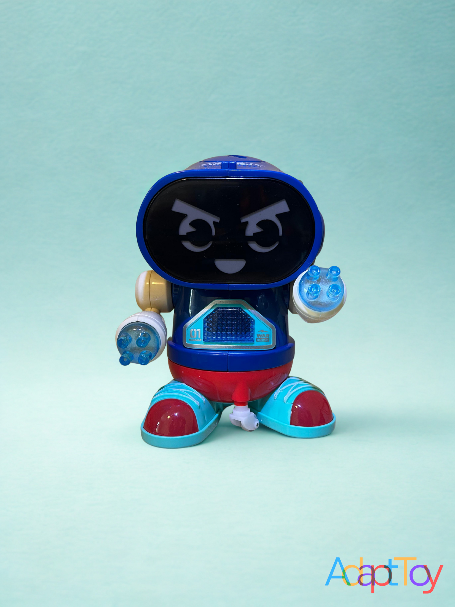 Robô Fiesta Adaptado: Brinquedo Musical